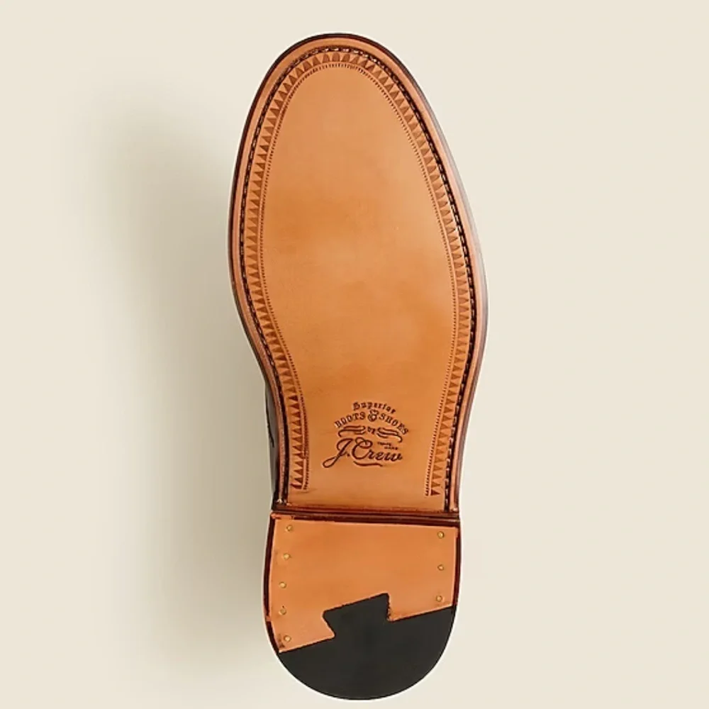 Used J. Crew Ludlow derbys